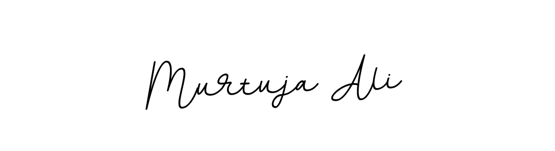 Make a beautiful signature design for name Murtuja Ali. With this signature (BallpointsItalic-DORy9) style, you can create a handwritten signature for free. Murtuja Ali signature style 11 images and pictures png