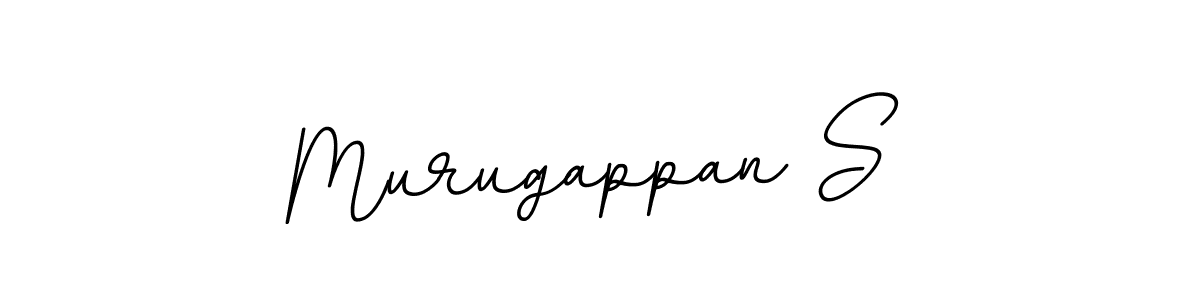 The best way (BallpointsItalic-DORy9) to make a short signature is to pick only two or three words in your name. The name Murugappan S include a total of six letters. For converting this name. Murugappan S signature style 11 images and pictures png