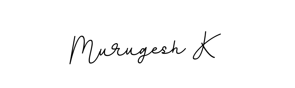 Use a signature maker to create a handwritten signature online. With this signature software, you can design (BallpointsItalic-DORy9) your own signature for name Murugesh K. Murugesh K signature style 11 images and pictures png