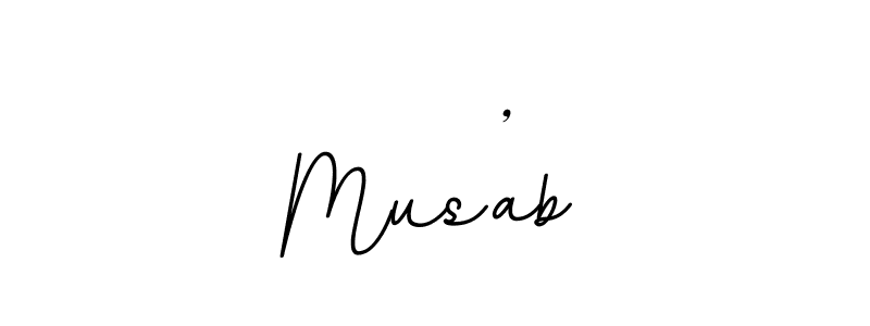 Also we have Mus’ab name is the best signature style. Create professional handwritten signature collection using BallpointsItalic-DORy9 autograph style. Mus’ab signature style 11 images and pictures png