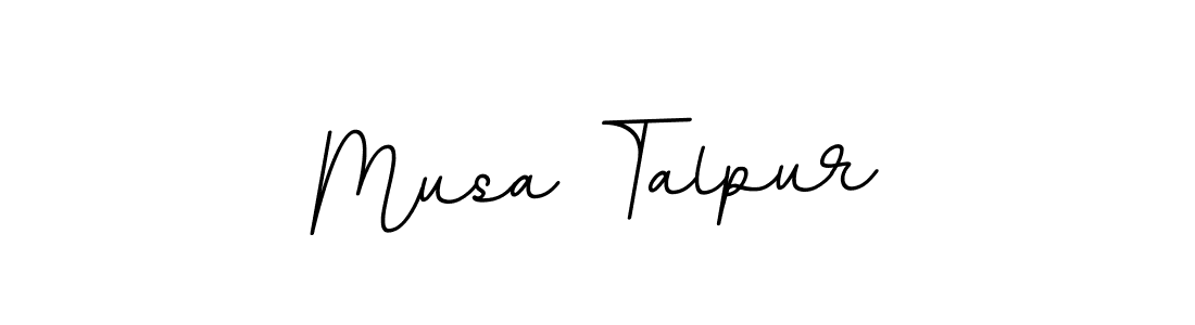 You can use this online signature creator to create a handwritten signature for the name Musa Talpur. This is the best online autograph maker. Musa Talpur signature style 11 images and pictures png