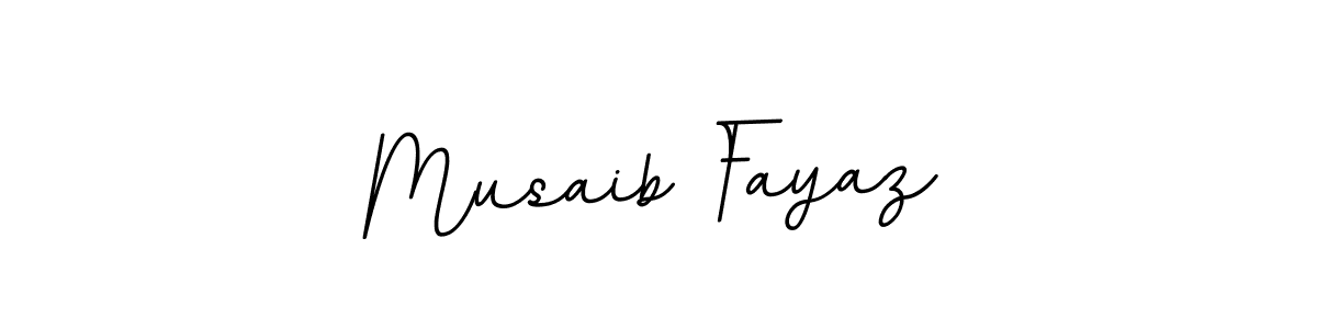 Also we have Musaib Fayaz name is the best signature style. Create professional handwritten signature collection using BallpointsItalic-DORy9 autograph style. Musaib Fayaz signature style 11 images and pictures png