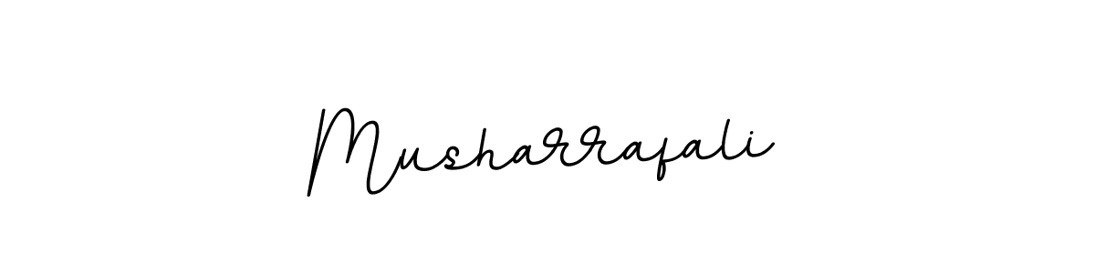 You should practise on your own different ways (BallpointsItalic-DORy9) to write your name (Musharrafali) in signature. don't let someone else do it for you. Musharrafali signature style 11 images and pictures png