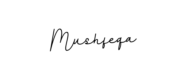 Also we have Mushfeqa name is the best signature style. Create professional handwritten signature collection using BallpointsItalic-DORy9 autograph style. Mushfeqa signature style 11 images and pictures png