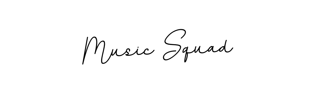Use a signature maker to create a handwritten signature online. With this signature software, you can design (BallpointsItalic-DORy9) your own signature for name Music Squad. Music Squad signature style 11 images and pictures png