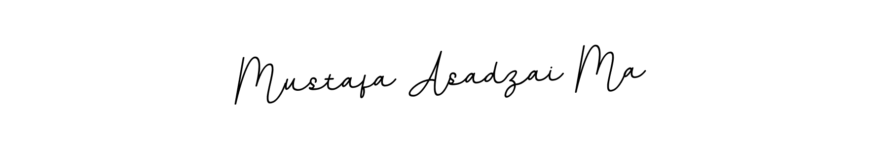 Make a beautiful signature design for name Mustafa Asadzai Ma. With this signature (BallpointsItalic-DORy9) style, you can create a handwritten signature for free. Mustafa Asadzai Ma signature style 11 images and pictures png