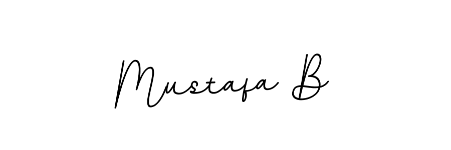 Also we have Mustafa B name is the best signature style. Create professional handwritten signature collection using BallpointsItalic-DORy9 autograph style. Mustafa B signature style 11 images and pictures png