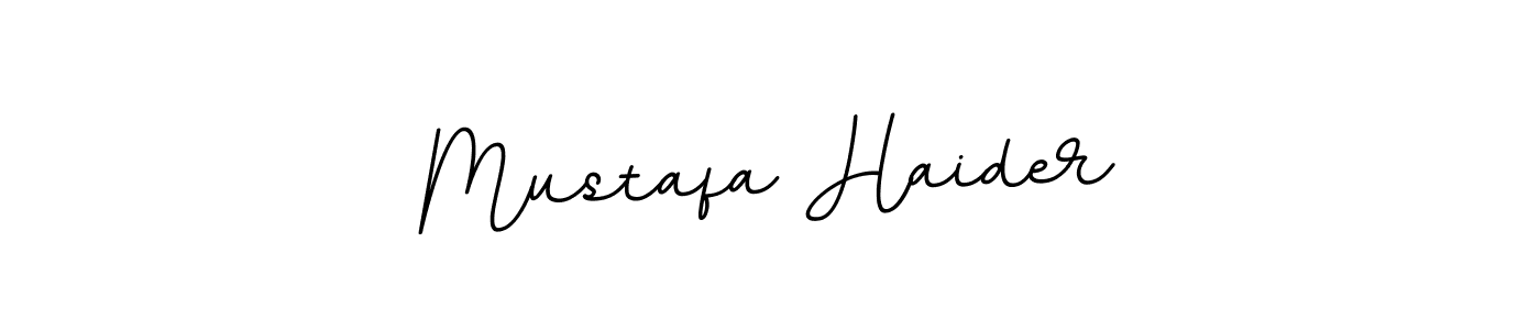 Create a beautiful signature design for name Mustafa Haider. With this signature (BallpointsItalic-DORy9) fonts, you can make a handwritten signature for free. Mustafa Haider signature style 11 images and pictures png