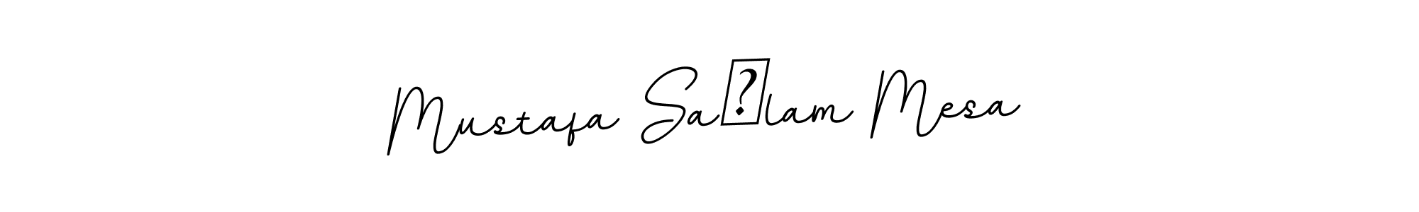 Make a beautiful signature design for name Mustafa SaĞlam Mesa. Use this online signature maker to create a handwritten signature for free. Mustafa SaĞlam Mesa signature style 11 images and pictures png