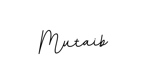 It looks lik you need a new signature style for name Mutaib. Design unique handwritten (BallpointsItalic-DORy9) signature with our free signature maker in just a few clicks. Mutaib signature style 11 images and pictures png