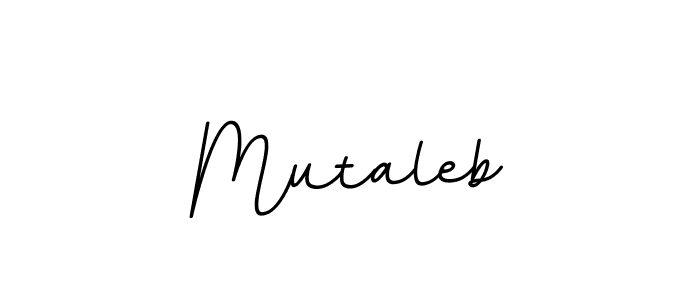 if you are searching for the best signature style for your name Mutaleb. so please give up your signature search. here we have designed multiple signature styles  using BallpointsItalic-DORy9. Mutaleb signature style 11 images and pictures png