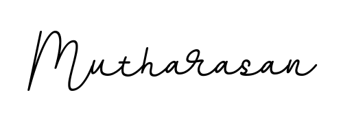 Transform the name Mutharasan into a signature masterpiece using BallpointsItalic-DORy9 font. Ideal for photographers, artists, and creators looking for watermarks. Mutharasan signature style 11 images and pictures png
