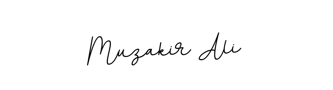 Make a beautiful signature design for name Muzakir Ali. With this signature (BallpointsItalic-DORy9) style, you can create a handwritten signature for free. Muzakir Ali signature style 11 images and pictures png