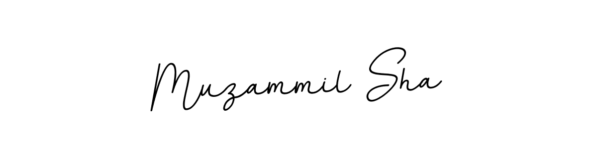 The best way (BallpointsItalic-DORy9) to make a short signature is to pick only two or three words in your name. The name Muzammil Sha include a total of six letters. For converting this name. Muzammil Sha signature style 11 images and pictures png