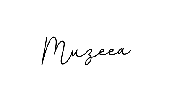 Create a beautiful signature design for name Muzeea. With this signature (BallpointsItalic-DORy9) fonts, you can make a handwritten signature for free. Muzeea signature style 11 images and pictures png