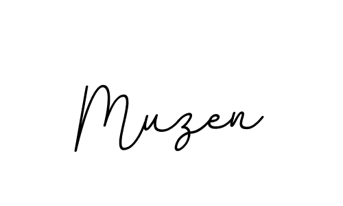 How to make Muzen signature? BallpointsItalic-DORy9 is a professional autograph style. Create handwritten signature for Muzen name. Muzen signature style 11 images and pictures png