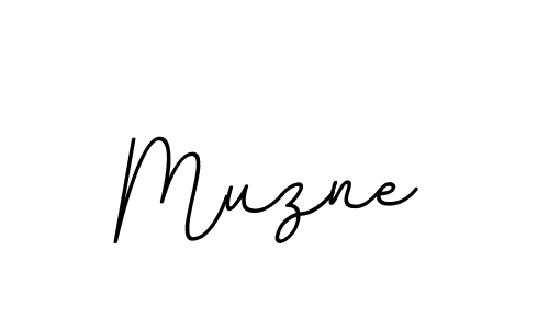 Make a beautiful signature design for name Muzne. With this signature (BallpointsItalic-DORy9) style, you can create a handwritten signature for free. Muzne signature style 11 images and pictures png