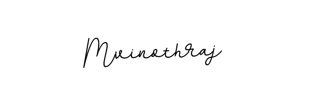 Also we have Mvinothraj name is the best signature style. Create professional handwritten signature collection using BallpointsItalic-DORy9 autograph style. Mvinothraj signature style 11 images and pictures png