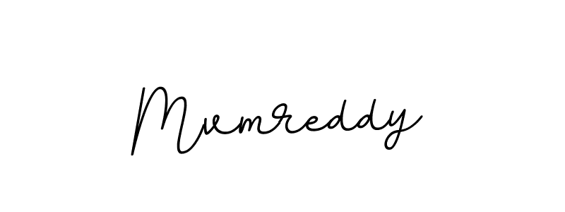 The best way (BallpointsItalic-DORy9) to make a short signature is to pick only two or three words in your name. The name Mvmreddy include a total of six letters. For converting this name. Mvmreddy signature style 11 images and pictures png