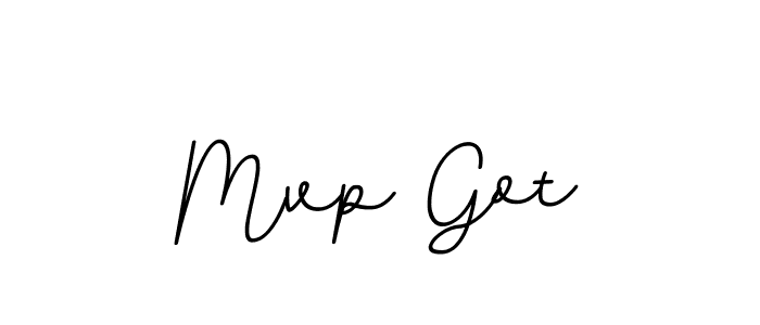 Also we have Mvp Got name is the best signature style. Create professional handwritten signature collection using BallpointsItalic-DORy9 autograph style. Mvp Got signature style 11 images and pictures png