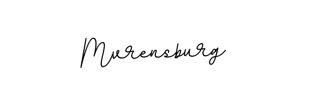if you are searching for the best signature style for your name Mvrensburg. so please give up your signature search. here we have designed multiple signature styles  using BallpointsItalic-DORy9. Mvrensburg signature style 11 images and pictures png