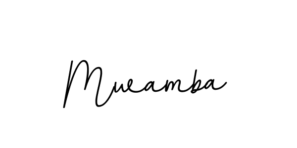 How to make Mwamba name signature. Use BallpointsItalic-DORy9 style for creating short signs online. This is the latest handwritten sign. Mwamba signature style 11 images and pictures png