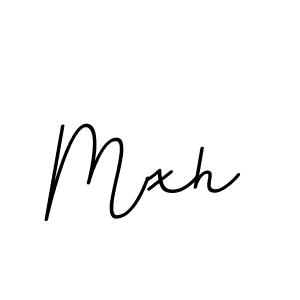 Make a beautiful signature design for name Mxh. With this signature (BallpointsItalic-DORy9) style, you can create a handwritten signature for free. Mxh signature style 11 images and pictures png