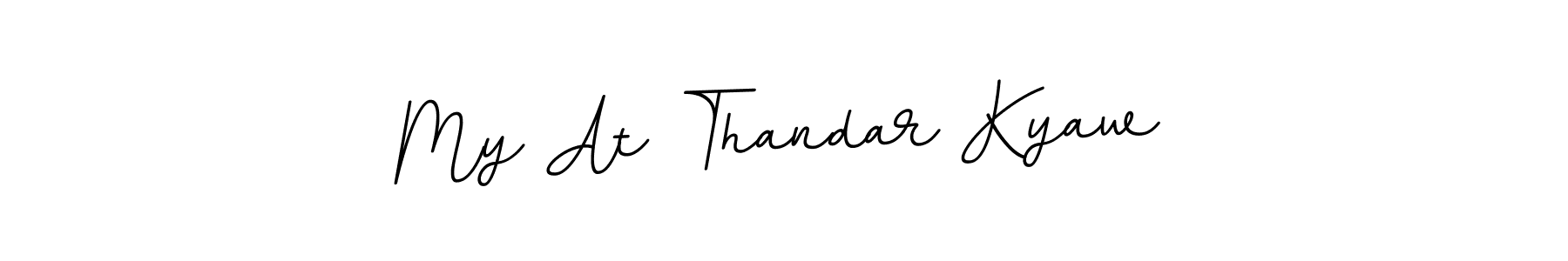 Similarly BallpointsItalic-DORy9 is the best handwritten signature design. Signature creator online .You can use it as an online autograph creator for name My At Thandar Kyaw. My At Thandar Kyaw signature style 11 images and pictures png