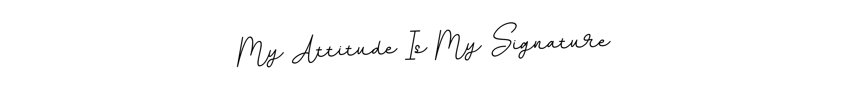 BallpointsItalic-DORy9 is a professional signature style that is perfect for those who want to add a touch of class to their signature. It is also a great choice for those who want to make their signature more unique. Get My Attitude Is My Signature name to fancy signature for free. My Attitude Is My Signature signature style 11 images and pictures png