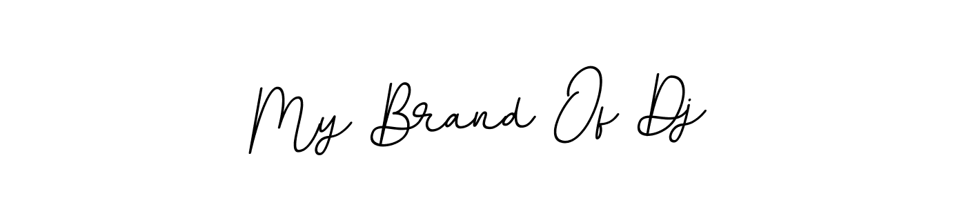 Similarly BallpointsItalic-DORy9 is the best handwritten signature design. Signature creator online .You can use it as an online autograph creator for name My Brand Of Dj. My Brand Of Dj signature style 11 images and pictures png