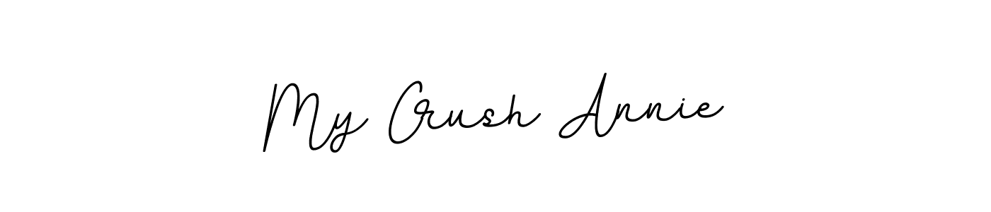 Check out images of Autograph of My Crush Annie name. Actor My Crush Annie Signature Style. BallpointsItalic-DORy9 is a professional sign style online. My Crush Annie signature style 11 images and pictures png