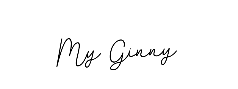 The best way (BallpointsItalic-DORy9) to make a short signature is to pick only two or three words in your name. The name My Ginny include a total of six letters. For converting this name. My Ginny signature style 11 images and pictures png