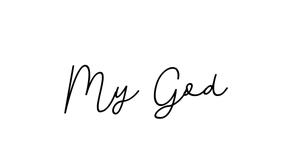 It looks lik you need a new signature style for name My God. Design unique handwritten (BallpointsItalic-DORy9) signature with our free signature maker in just a few clicks. My God signature style 11 images and pictures png