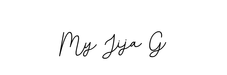 How to make My Jija G signature? BallpointsItalic-DORy9 is a professional autograph style. Create handwritten signature for My Jija G name. My Jija G signature style 11 images and pictures png