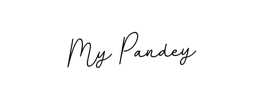 if you are searching for the best signature style for your name My Pandey. so please give up your signature search. here we have designed multiple signature styles  using BallpointsItalic-DORy9. My Pandey signature style 11 images and pictures png