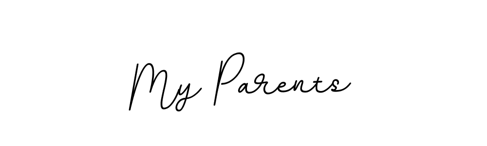 How to make My Parents signature? BallpointsItalic-DORy9 is a professional autograph style. Create handwritten signature for My Parents name. My Parents signature style 11 images and pictures png