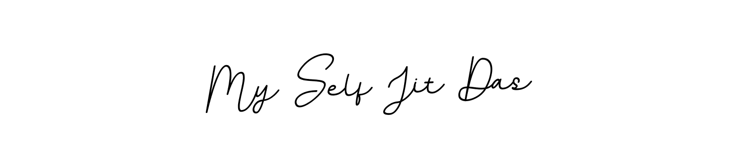 Design your own signature with our free online signature maker. With this signature software, you can create a handwritten (BallpointsItalic-DORy9) signature for name My Self Jit Das. My Self Jit Das signature style 11 images and pictures png