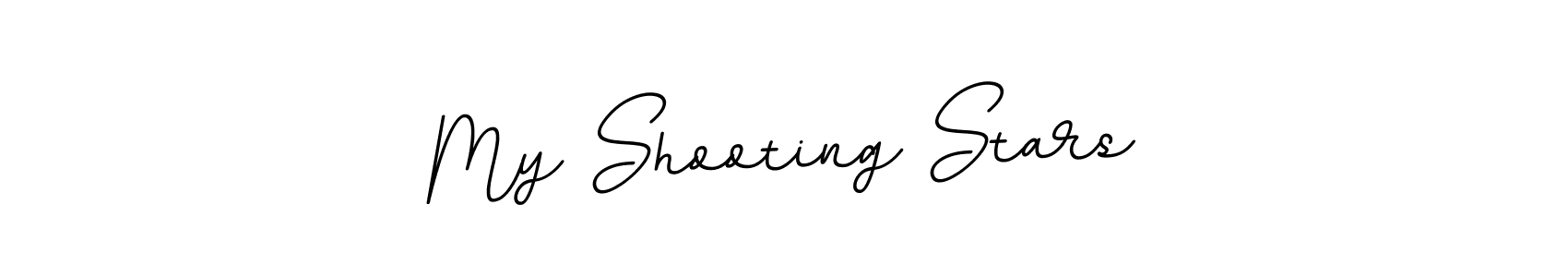 How to Draw My Shooting Stars signature style? BallpointsItalic-DORy9 is a latest design signature styles for name My Shooting Stars. My Shooting Stars signature style 11 images and pictures png