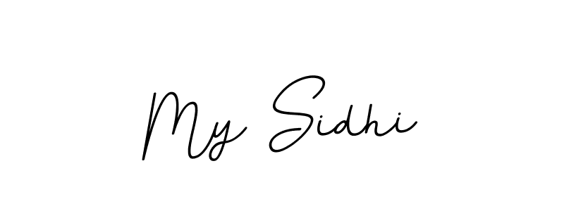 This is the best signature style for the My Sidhi name. Also you like these signature font (BallpointsItalic-DORy9). Mix name signature. My Sidhi signature style 11 images and pictures png