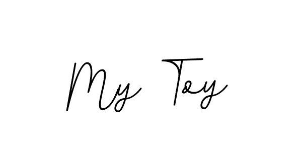 The best way (BallpointsItalic-DORy9) to make a short signature is to pick only two or three words in your name. The name My Toy include a total of six letters. For converting this name. My Toy signature style 11 images and pictures png