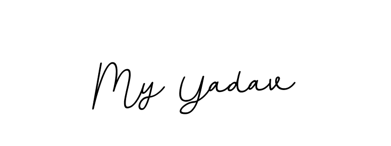 Once you've used our free online signature maker to create your best signature BallpointsItalic-DORy9 style, it's time to enjoy all of the benefits that My Yadav name signing documents. My Yadav signature style 11 images and pictures png