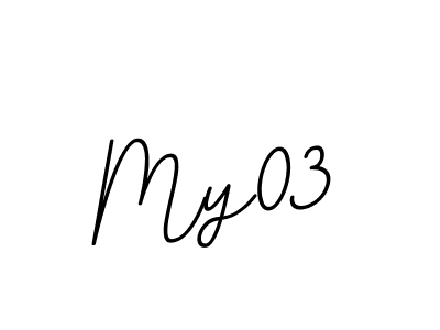 It looks lik you need a new signature style for name My03. Design unique handwritten (BallpointsItalic-DORy9) signature with our free signature maker in just a few clicks. My03 signature style 11 images and pictures png