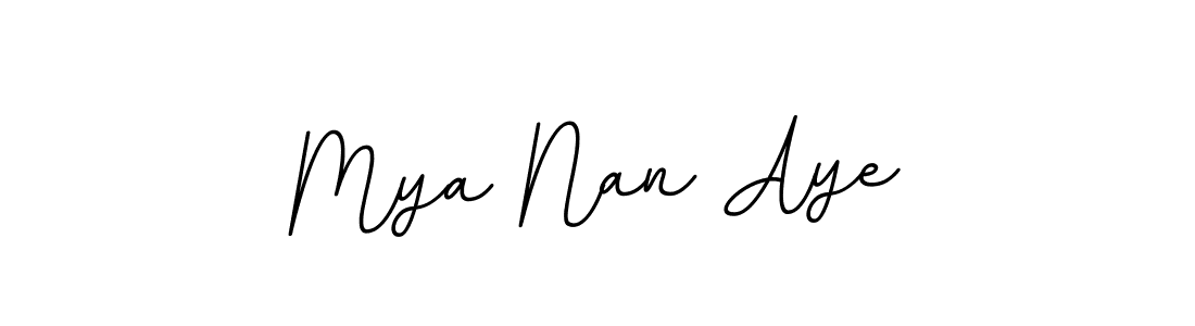 Similarly BallpointsItalic-DORy9 is the best handwritten signature design. Signature creator online .You can use it as an online autograph creator for name Mya Nan Aye. Mya Nan Aye signature style 11 images and pictures png