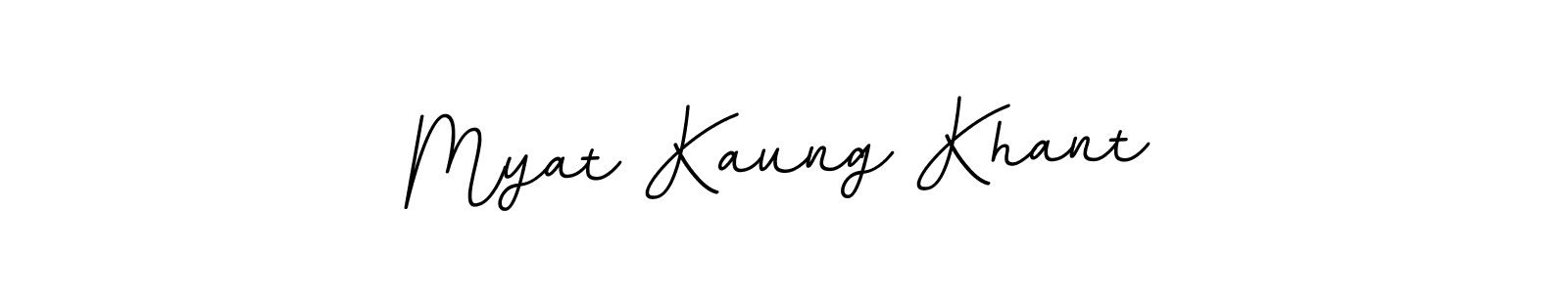 Also You can easily find your signature by using the search form. We will create Myat Kaung Khant name handwritten signature images for you free of cost using BallpointsItalic-DORy9 sign style. Myat Kaung Khant signature style 11 images and pictures png