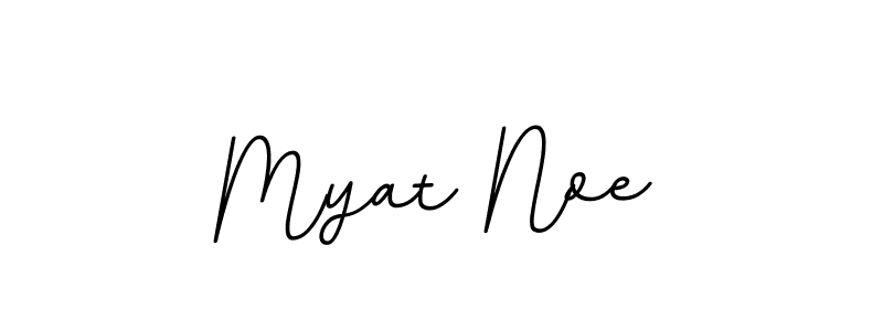 Check out images of Autograph of Myat Noe name. Actor Myat Noe Signature Style. BallpointsItalic-DORy9 is a professional sign style online. Myat Noe signature style 11 images and pictures png