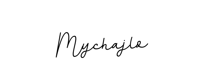 Create a beautiful signature design for name Mychajlo. With this signature (BallpointsItalic-DORy9) fonts, you can make a handwritten signature for free. Mychajlo signature style 11 images and pictures png
