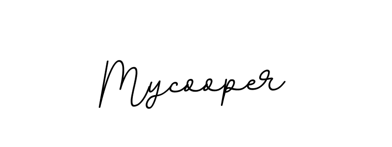 Mycooper stylish signature style. Best Handwritten Sign (BallpointsItalic-DORy9) for my name. Handwritten Signature Collection Ideas for my name Mycooper. Mycooper signature style 11 images and pictures png