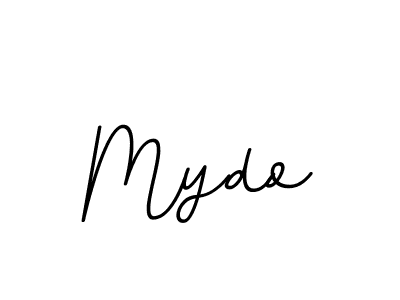 Make a beautiful signature design for name Mydo. With this signature (BallpointsItalic-DORy9) style, you can create a handwritten signature for free. Mydo signature style 11 images and pictures png