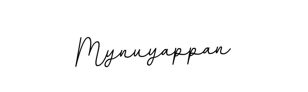 The best way (BallpointsItalic-DORy9) to make a short signature is to pick only two or three words in your name. The name Mynuyappan include a total of six letters. For converting this name. Mynuyappan signature style 11 images and pictures png