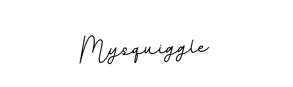 The best way (BallpointsItalic-DORy9) to make a short signature is to pick only two or three words in your name. The name Mysquiggle include a total of six letters. For converting this name. Mysquiggle signature style 11 images and pictures png